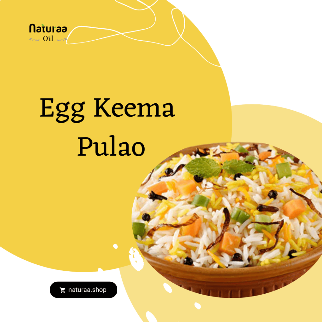 Easy Egg Keema Pulao : How to make it