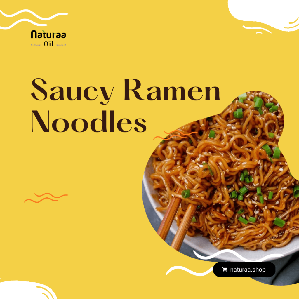 Saucy Ramen Noodles : How to make it